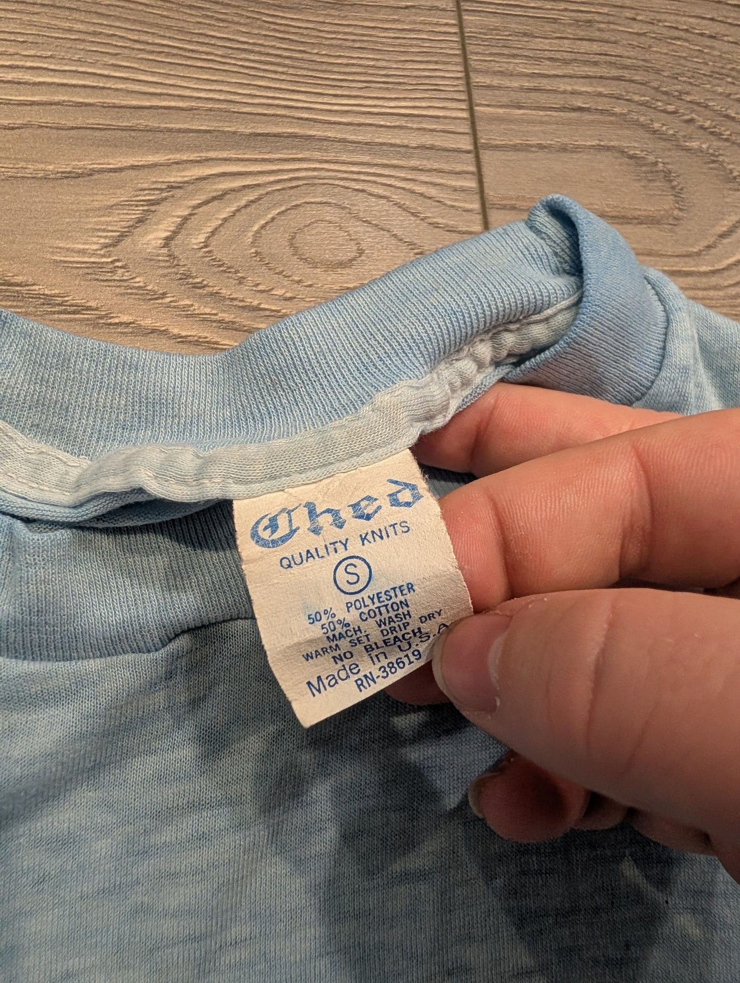 70s Schenectady 15KM Stockade-athon race t shirt