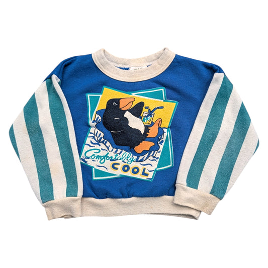 80s/90s Youth Penguin Comfortably Cool Sweatshirt