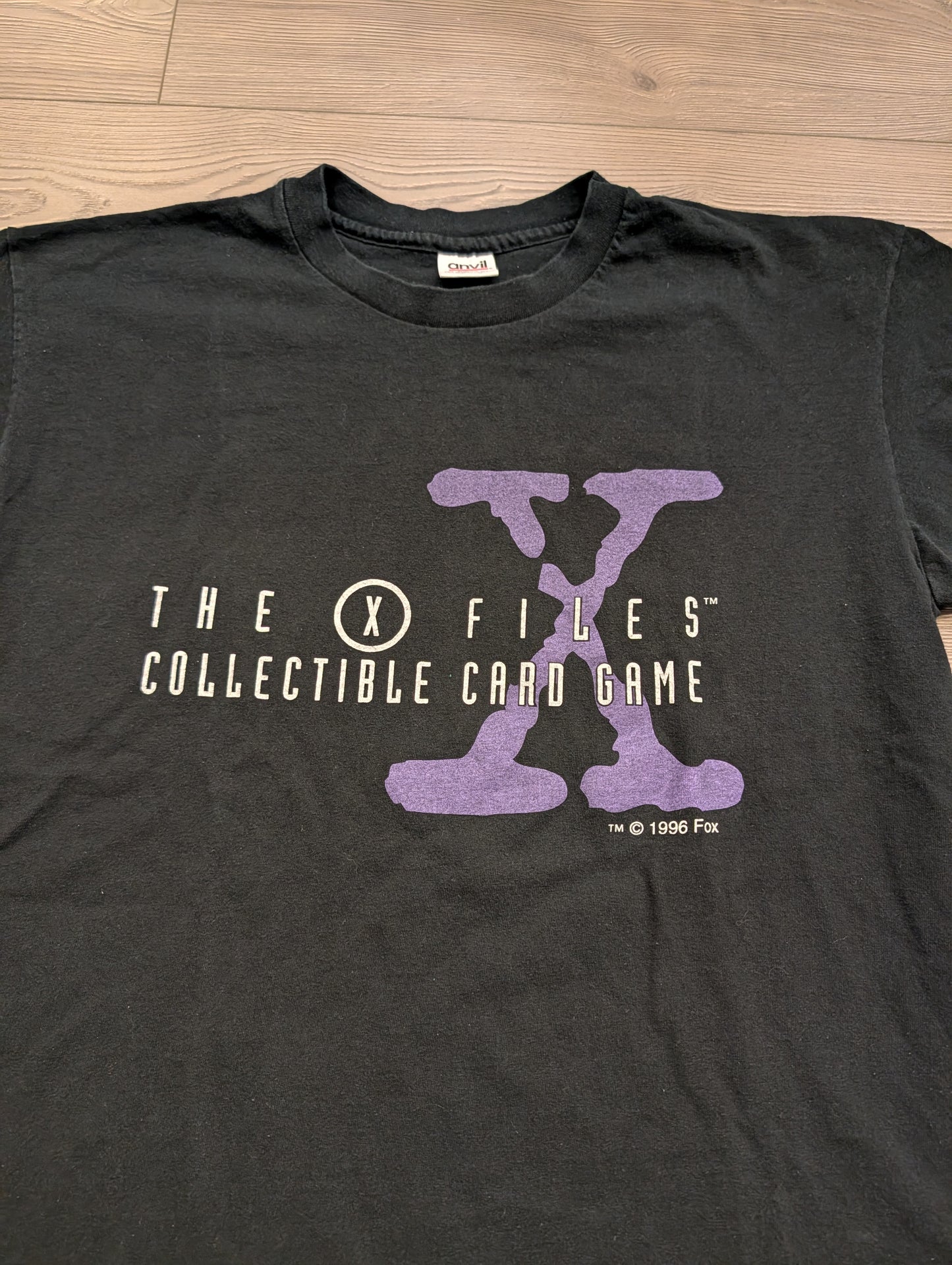 1996 Fox The X Files Collectable Card Game T shirt