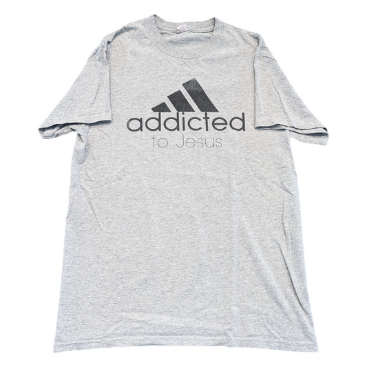 Y2K Jesus Sports Parody T shirt