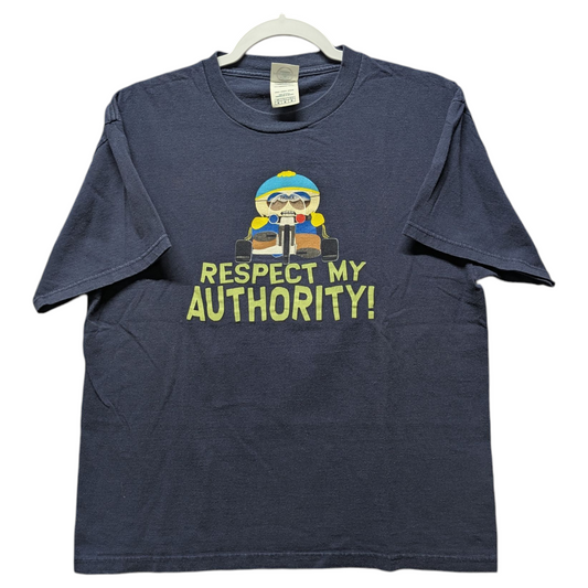 Y2K Respect My Authority South Park Cartman T shirt