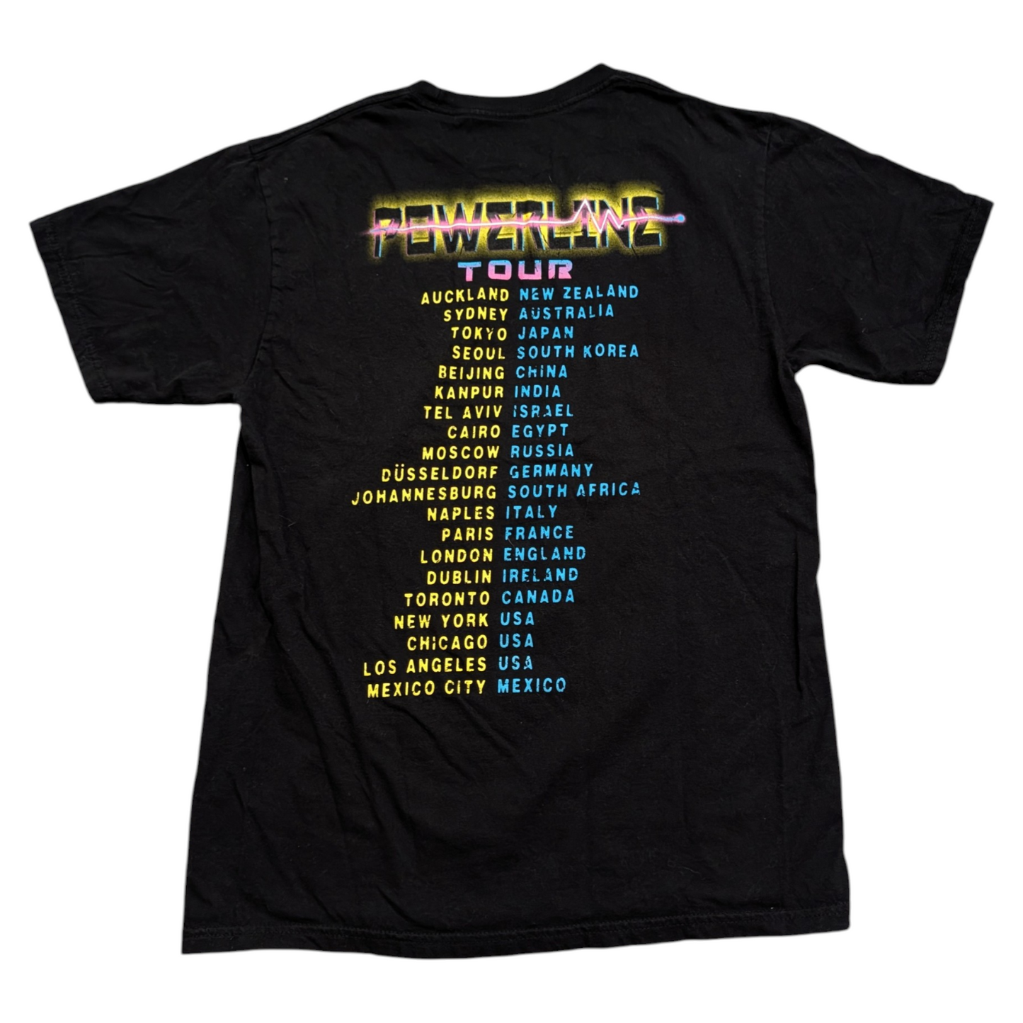 Disney Powerline Stand Out Tour 94 T shirt