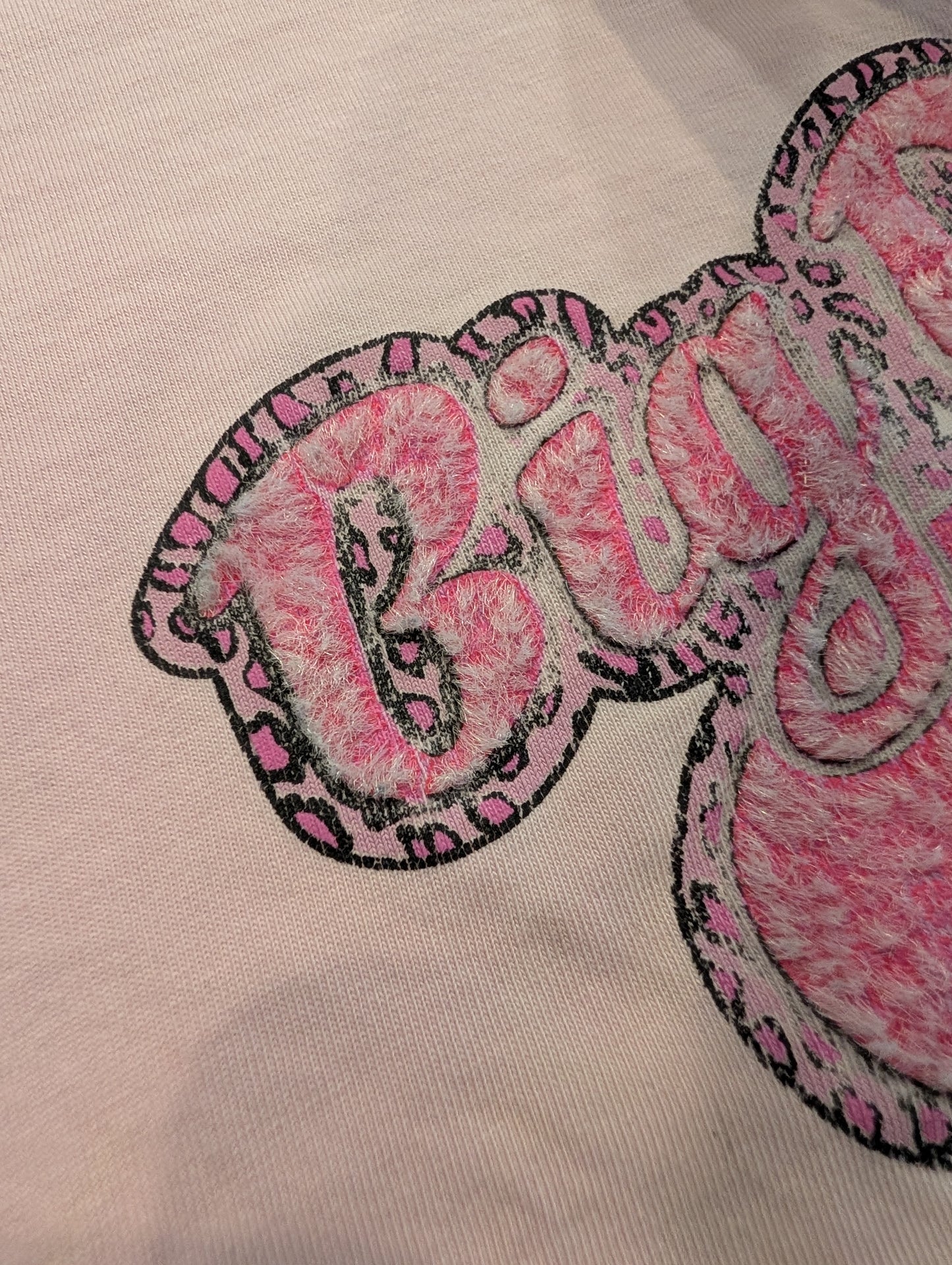 Y2K Big Dogs Girly Cropped style t shirt