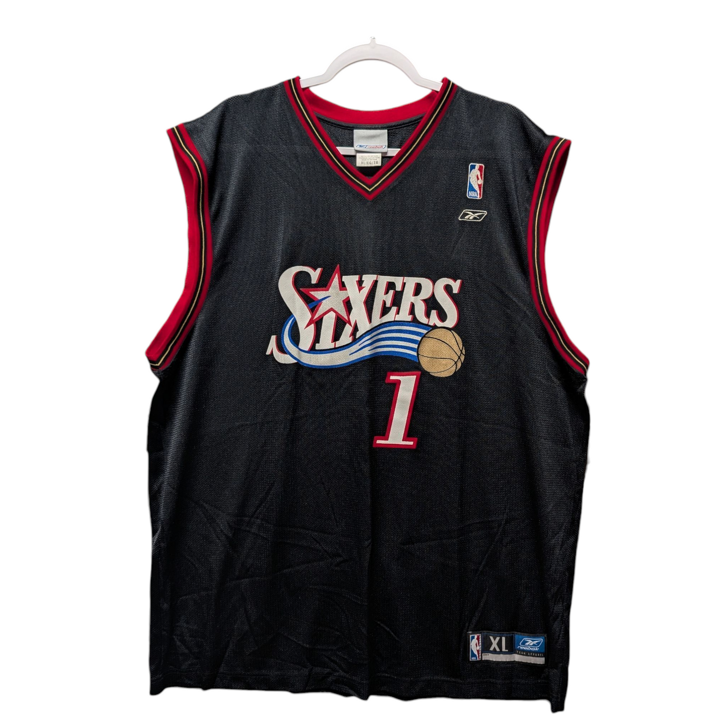 Y2K Philadelphia Seventy Sixers NBA Basketball Jersey