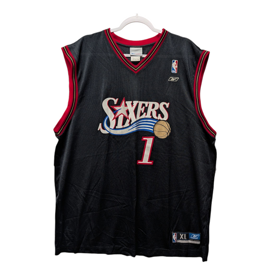 Y2K Philadelphia Seventy Sixers NBA Basketball Jersey