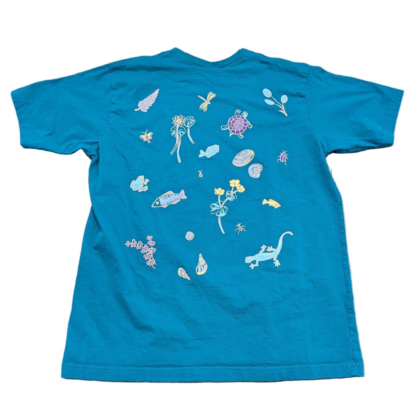 90's AOP Northern Reflection Sea Life Graphic T shirt