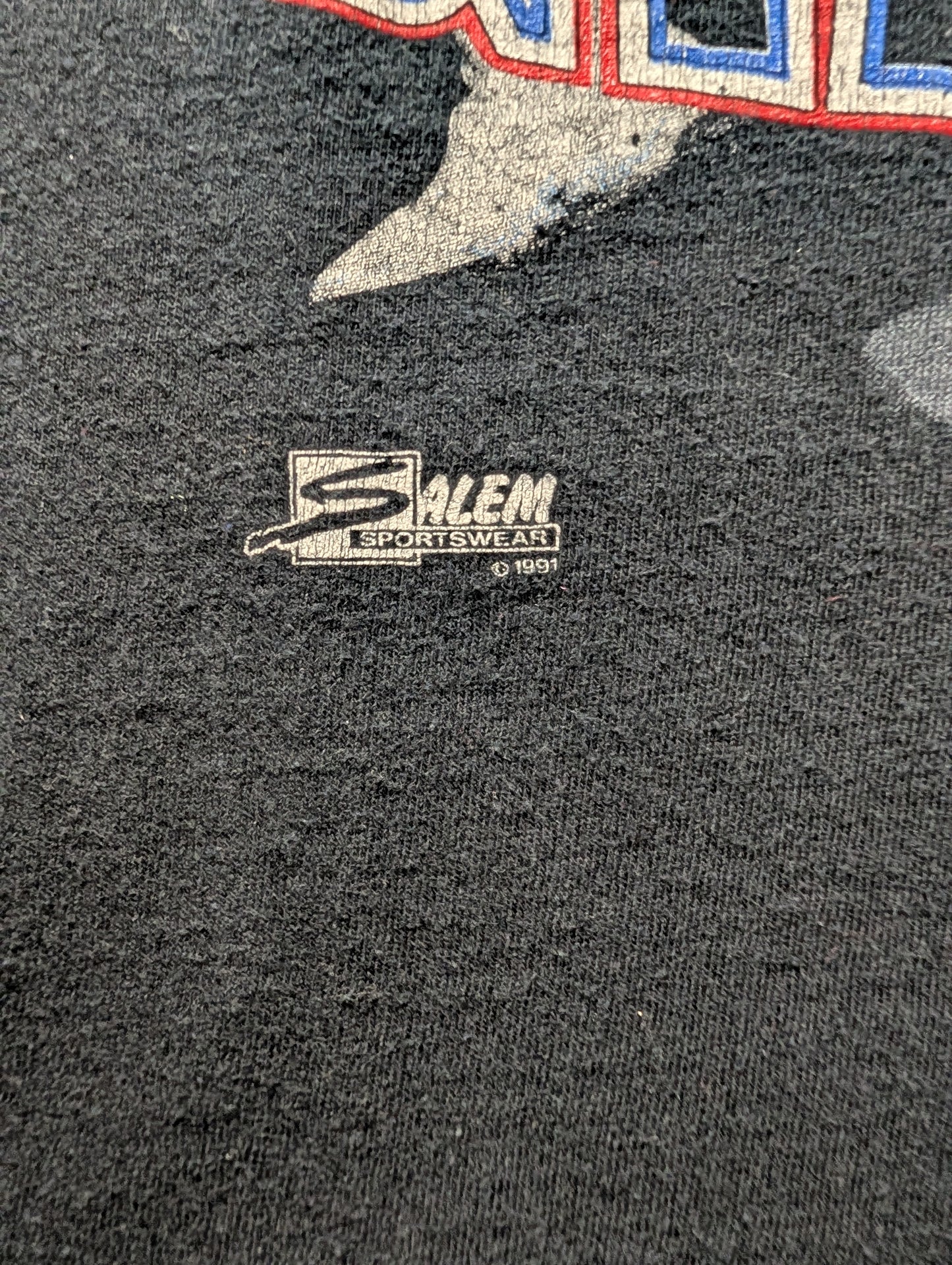 1991 NY Giants Lawrence Taylor Salem Sportswear T shirt