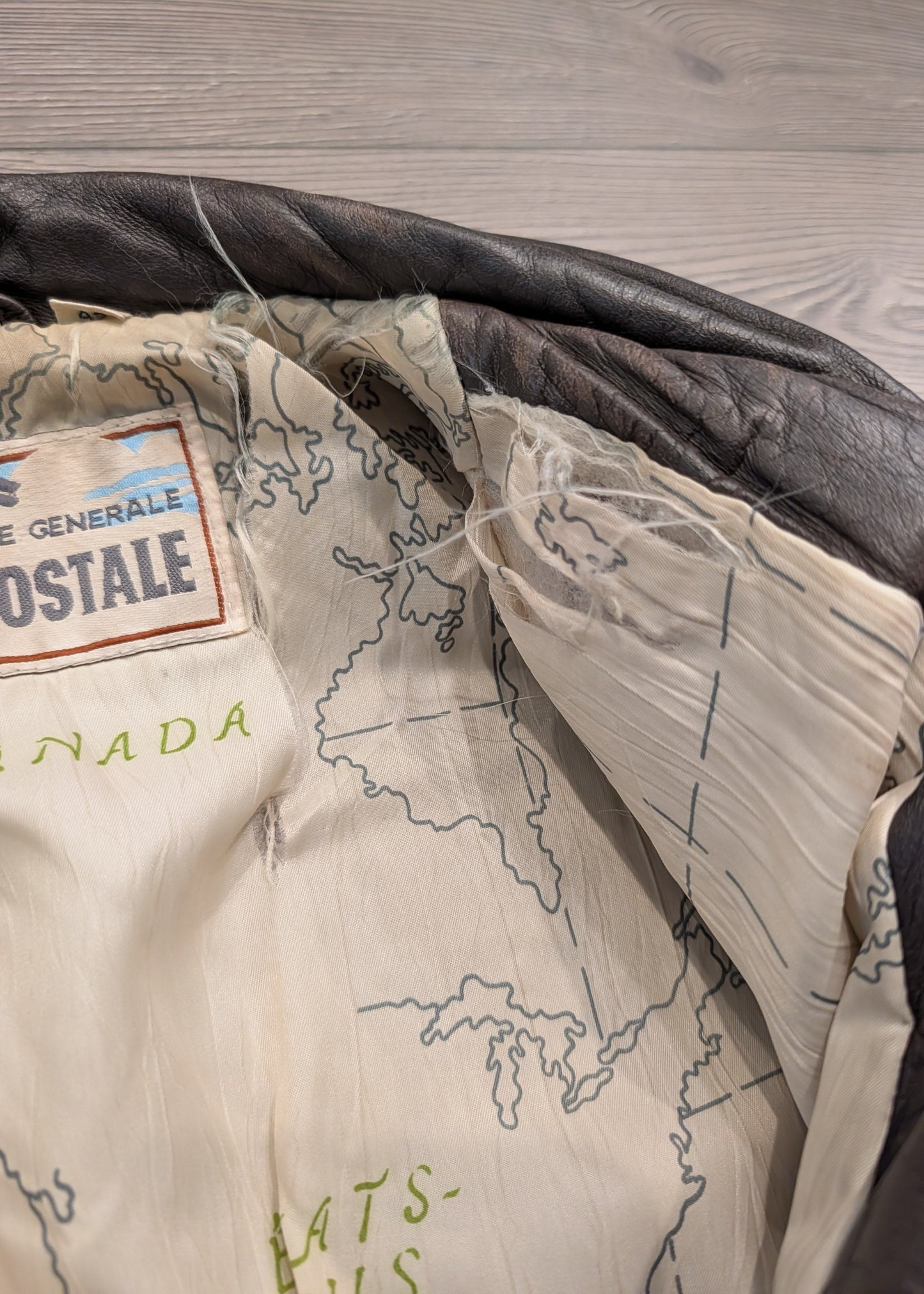 80s Aeropostale Flight Bomber Jacket