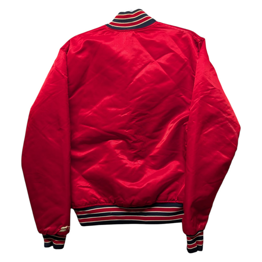 80s St Louis Cardinals MLB Starter Satin Bomber Jacket
