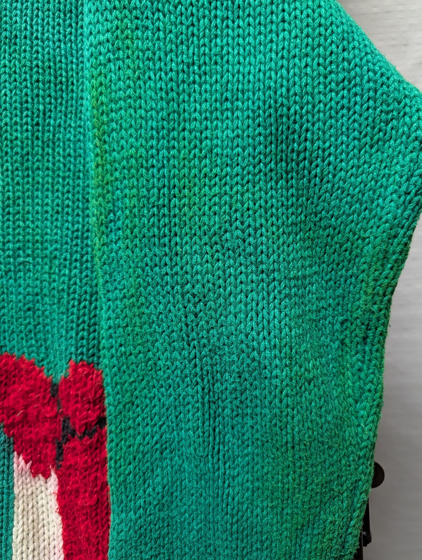 80s / 90s Nut Cracker Knit Christmas Sweater