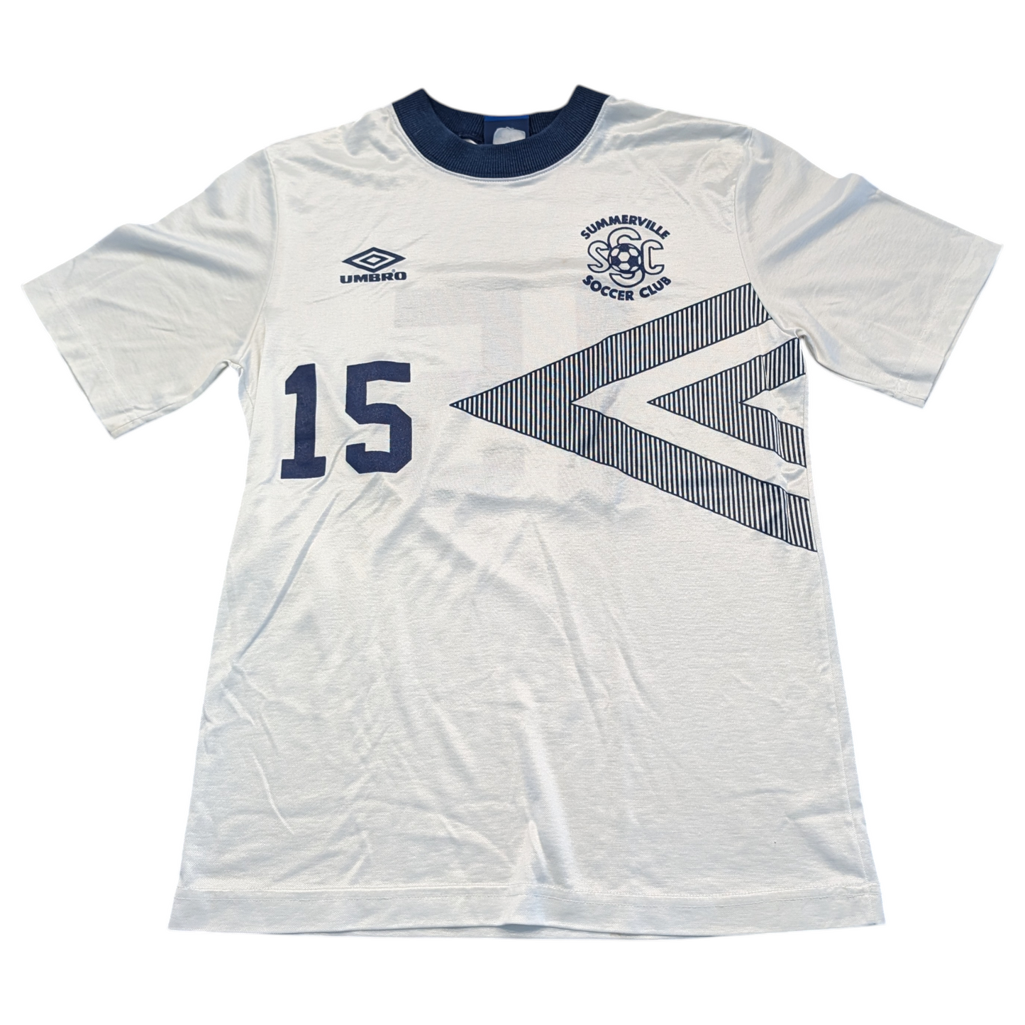 80's/90's Umbro Lined Patterened Summerville Soccer Club Jersey
