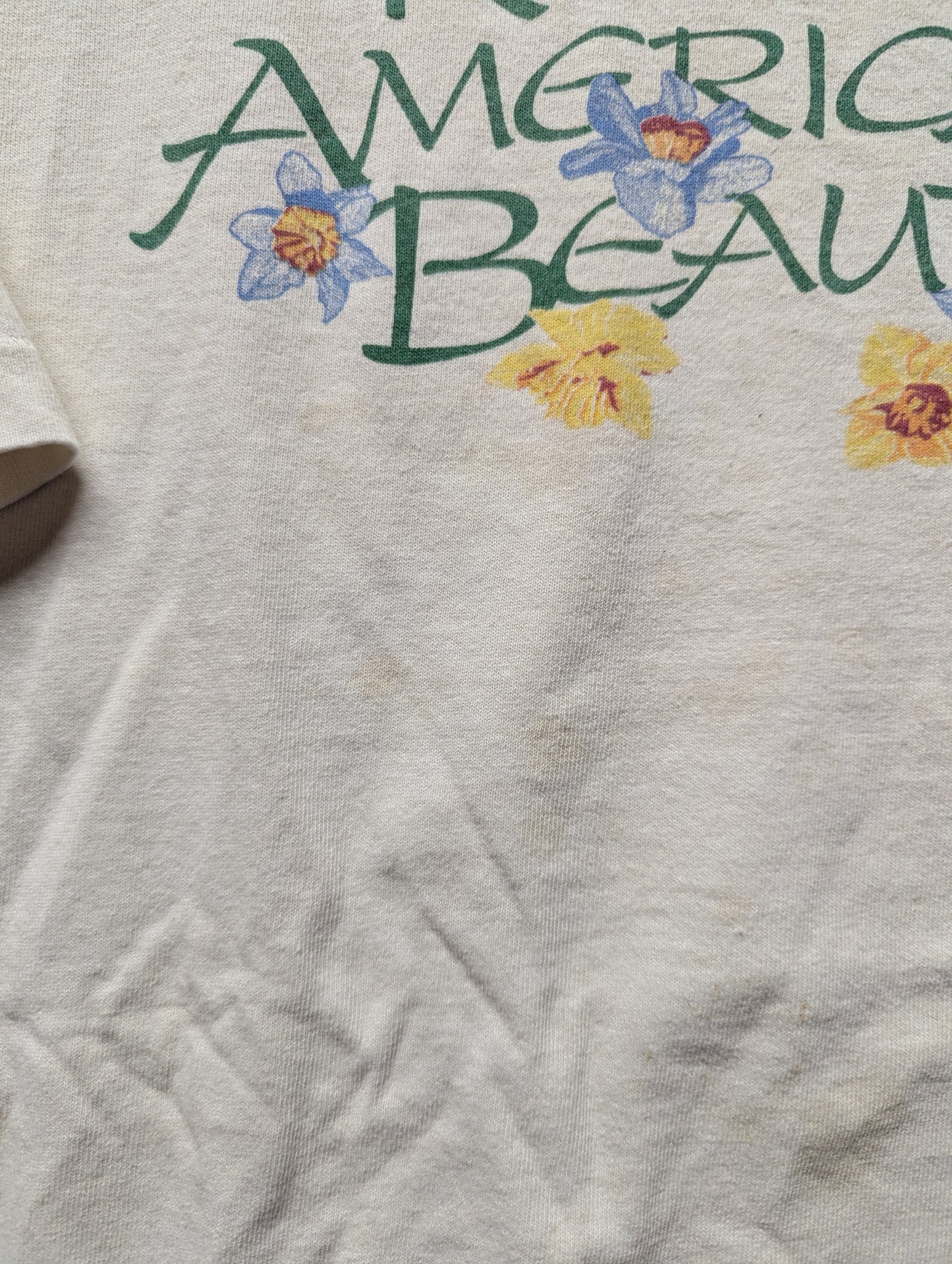 90s Keep America Beautiful Flower T Shirt