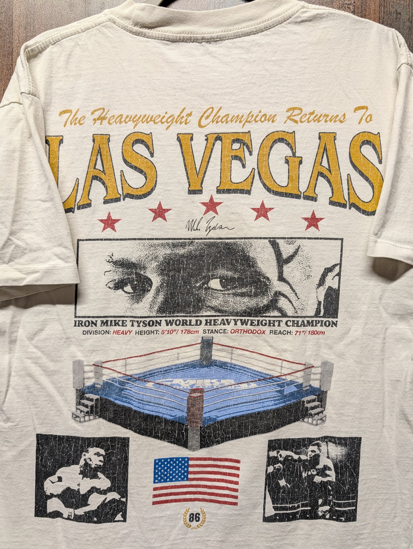 Modern Las Vegas Mike Tyson Rap T shirt