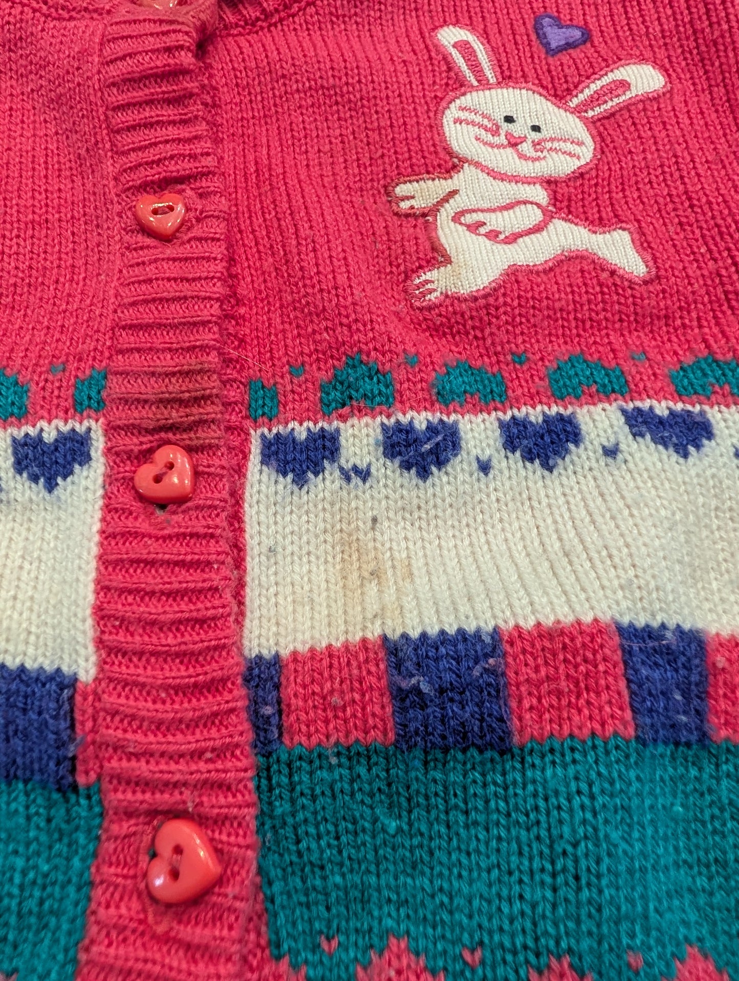 1980's Youth  Knit Easter Sweater