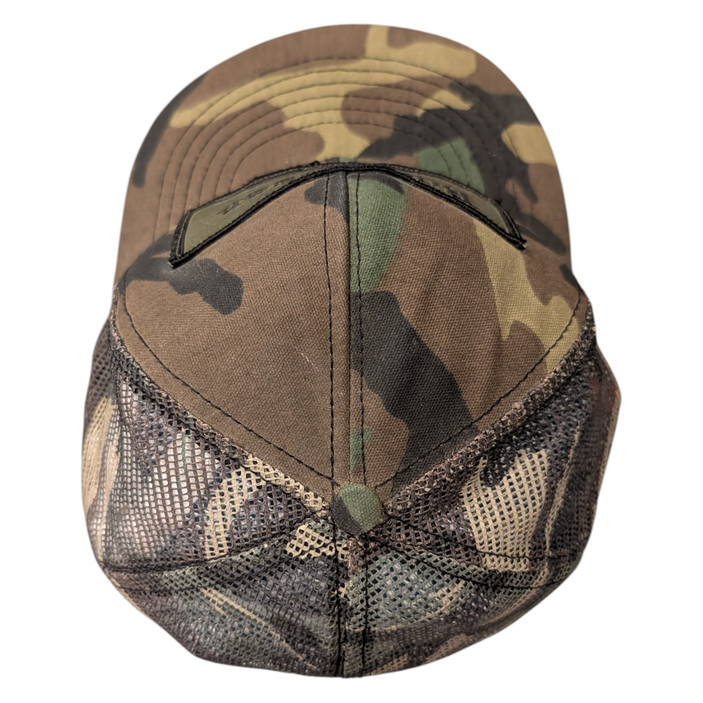 80's Camouflage Budweiser Trucker Snapback Hat