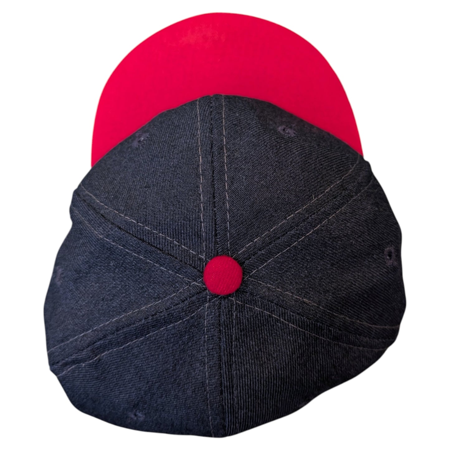 90s Atlanta Braves Sports Specialties Plain Logo Wool Snapback Hat