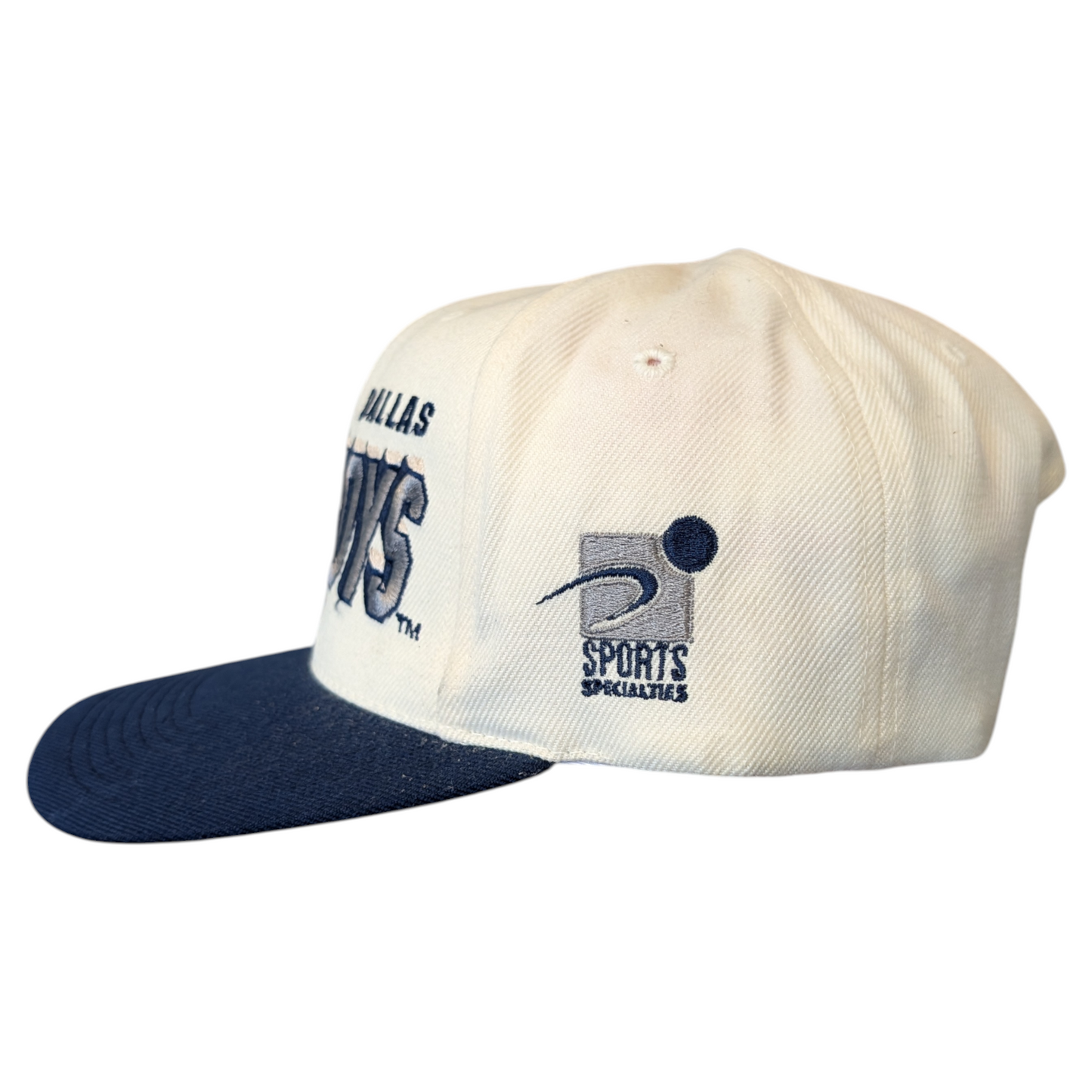 90s Dallas Cowboys Sports Specialties Wool Shadow Snapback Hat