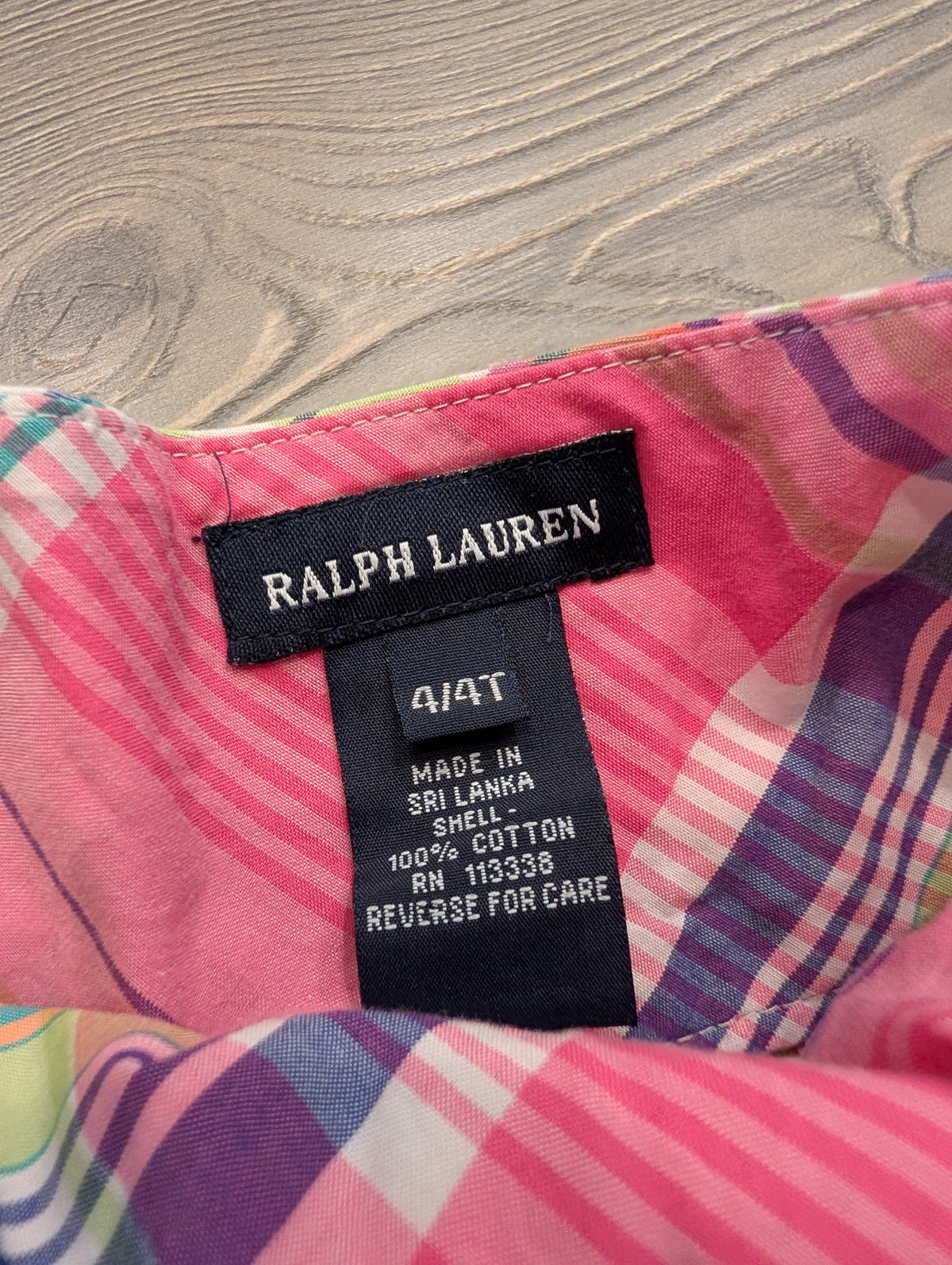 Y2K Youth Ralph Lauren Plaid Pleated Double Buckle Skirt
