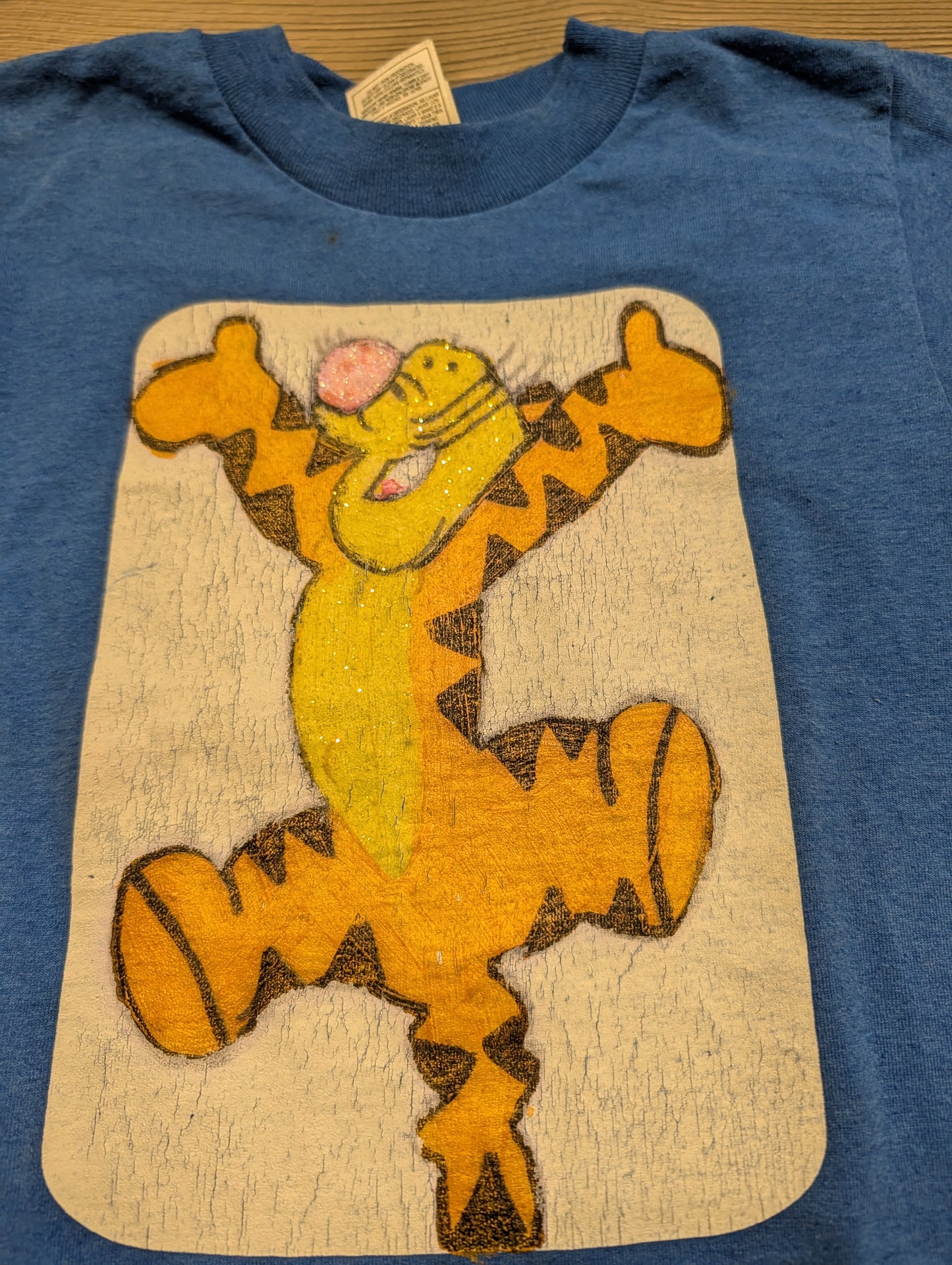 Y2K Youth Homemade Tigger T Shirt