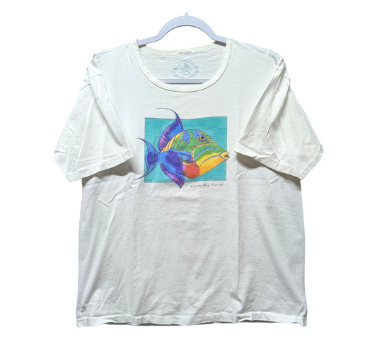 90s Colorful Fish Siesta Key Women's T shirt