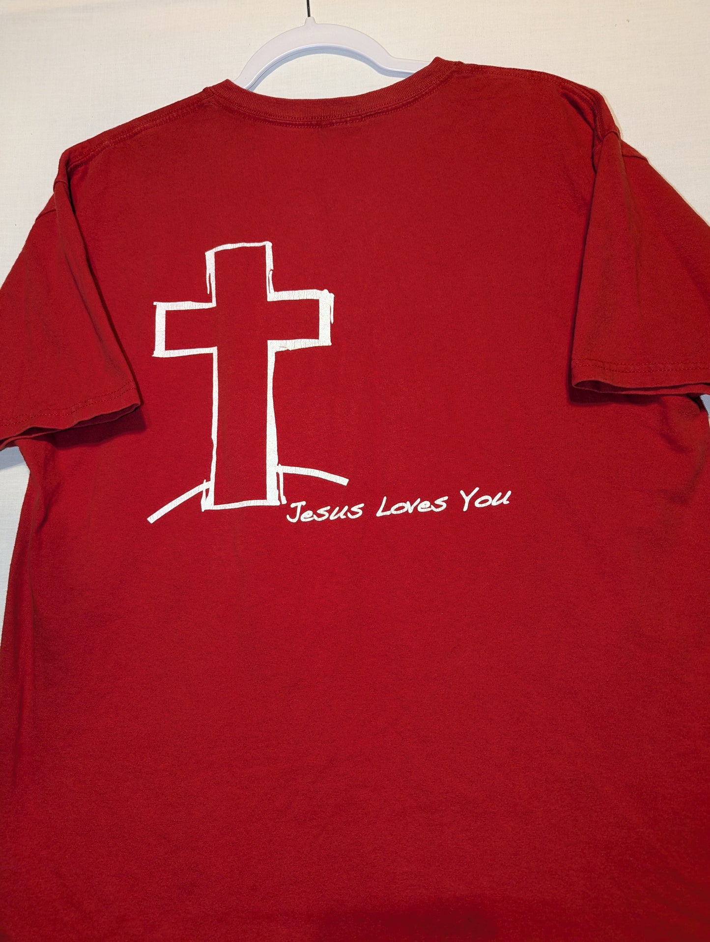 Y2K Jesus Loves You t shirt