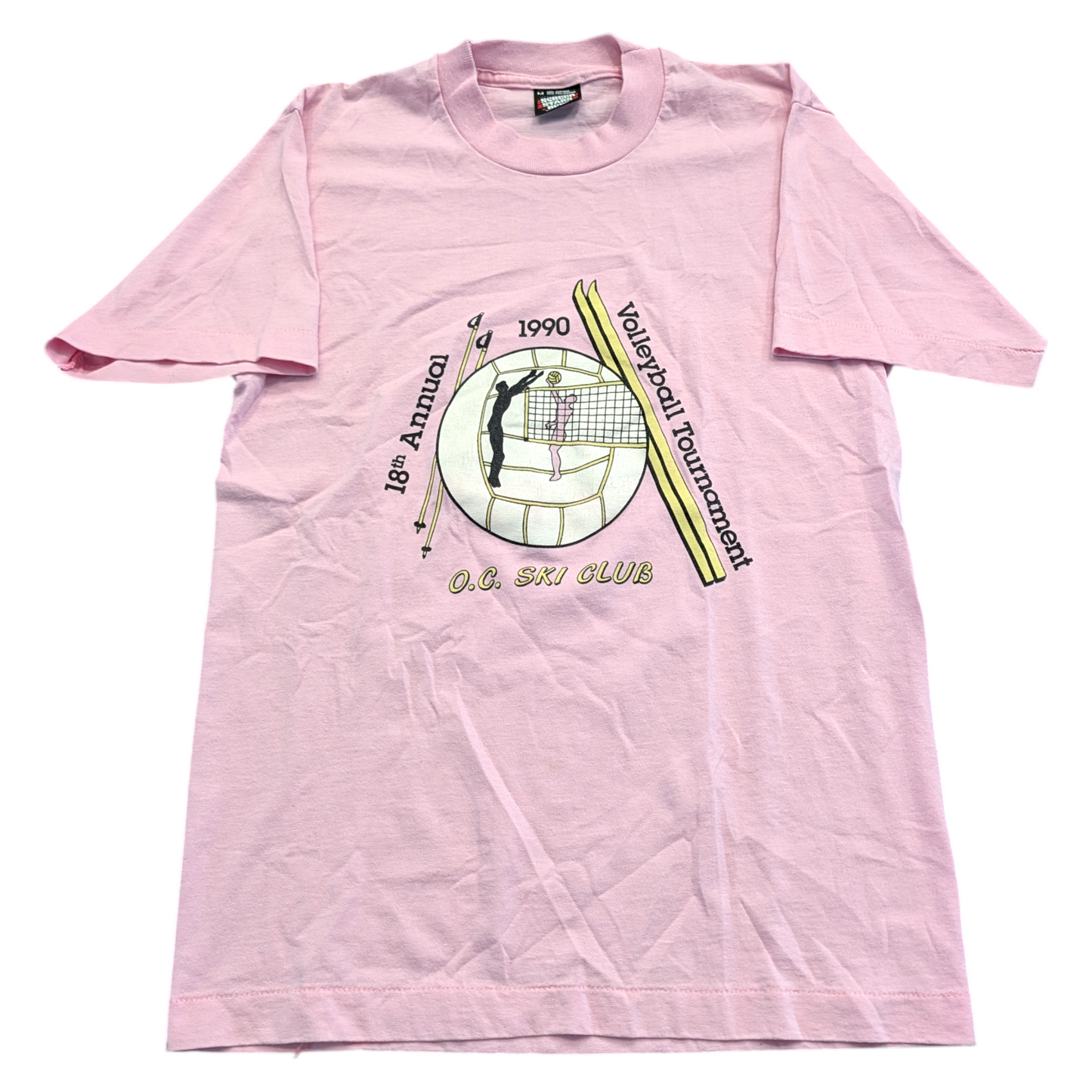 1990 O.C Ski Club Volleyball Tournament T shirt