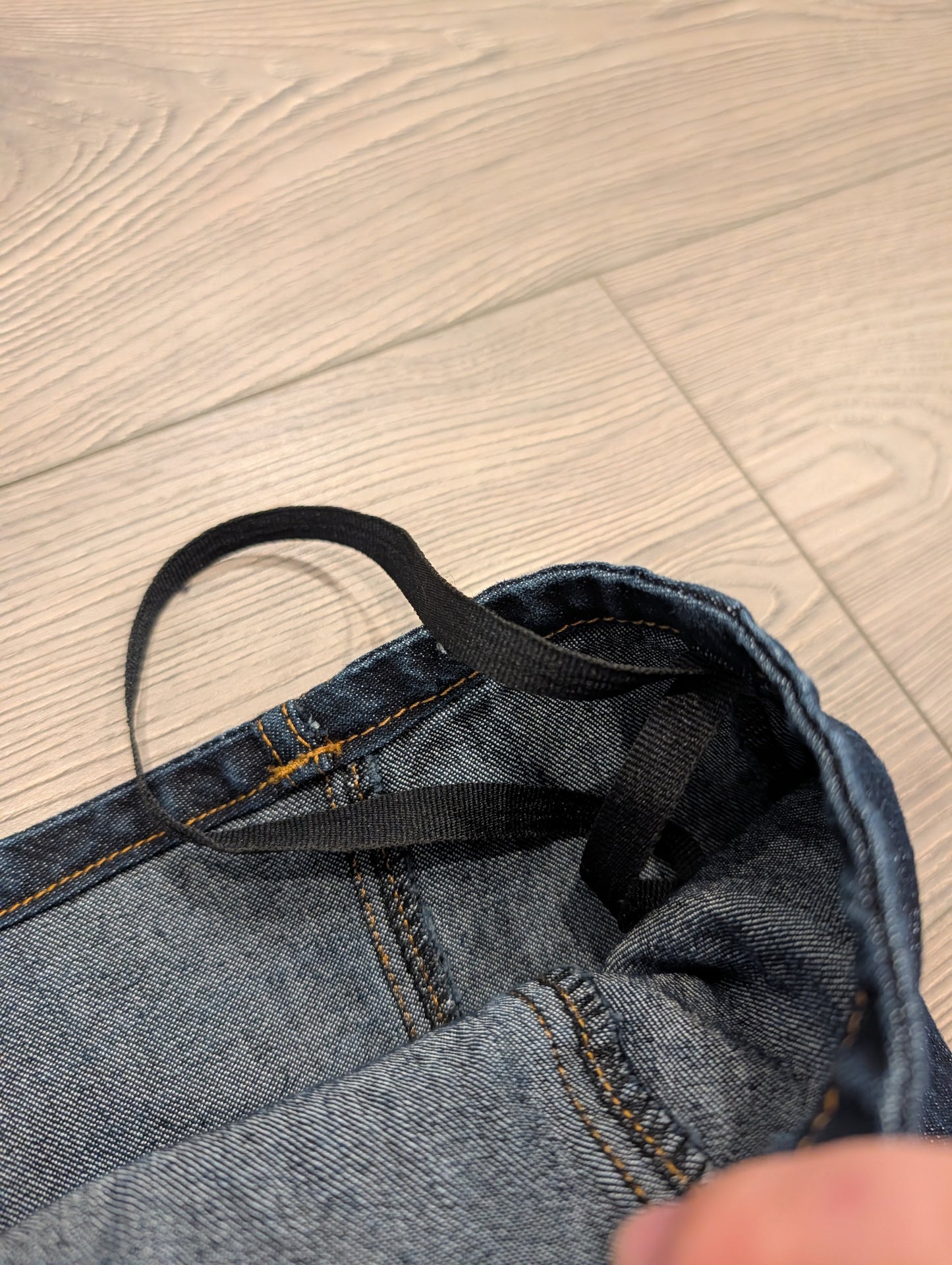 Y2K Women's FUBU Denim Fitted Dress