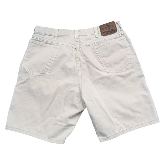 90s White Wrangler Authentic Jean Shorts