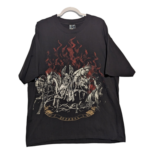 Y2K Cypher Metal Band t shirt