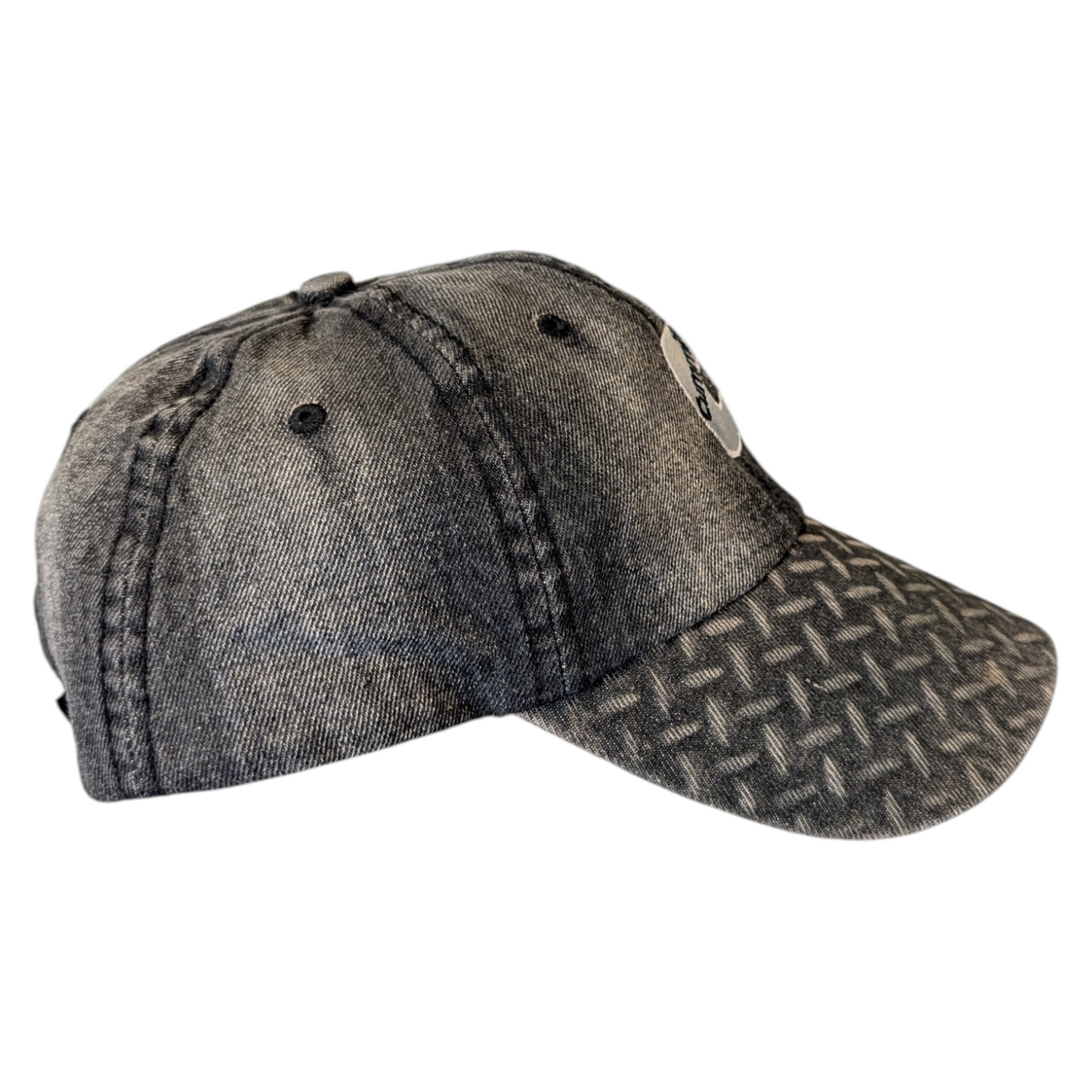 Mid 2000s Cummins Denim Ball Cap with Textured Brim