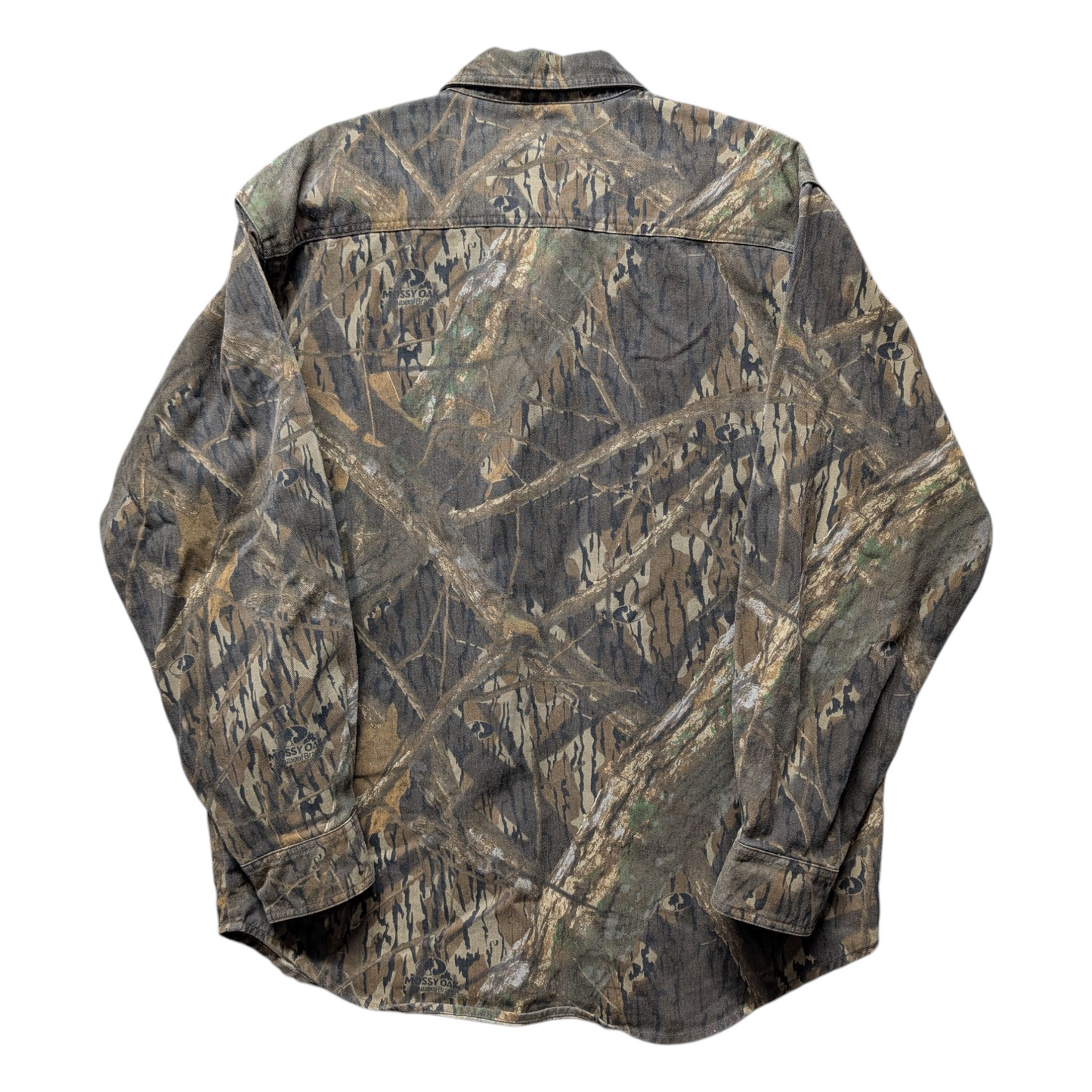 Y2K Shadow Branch Camo Hunting Shirt