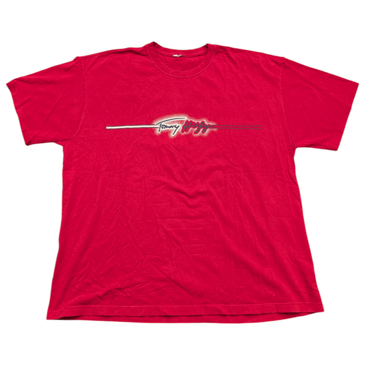 90's Tommy Hilfiger Script Box Logo T shirt
