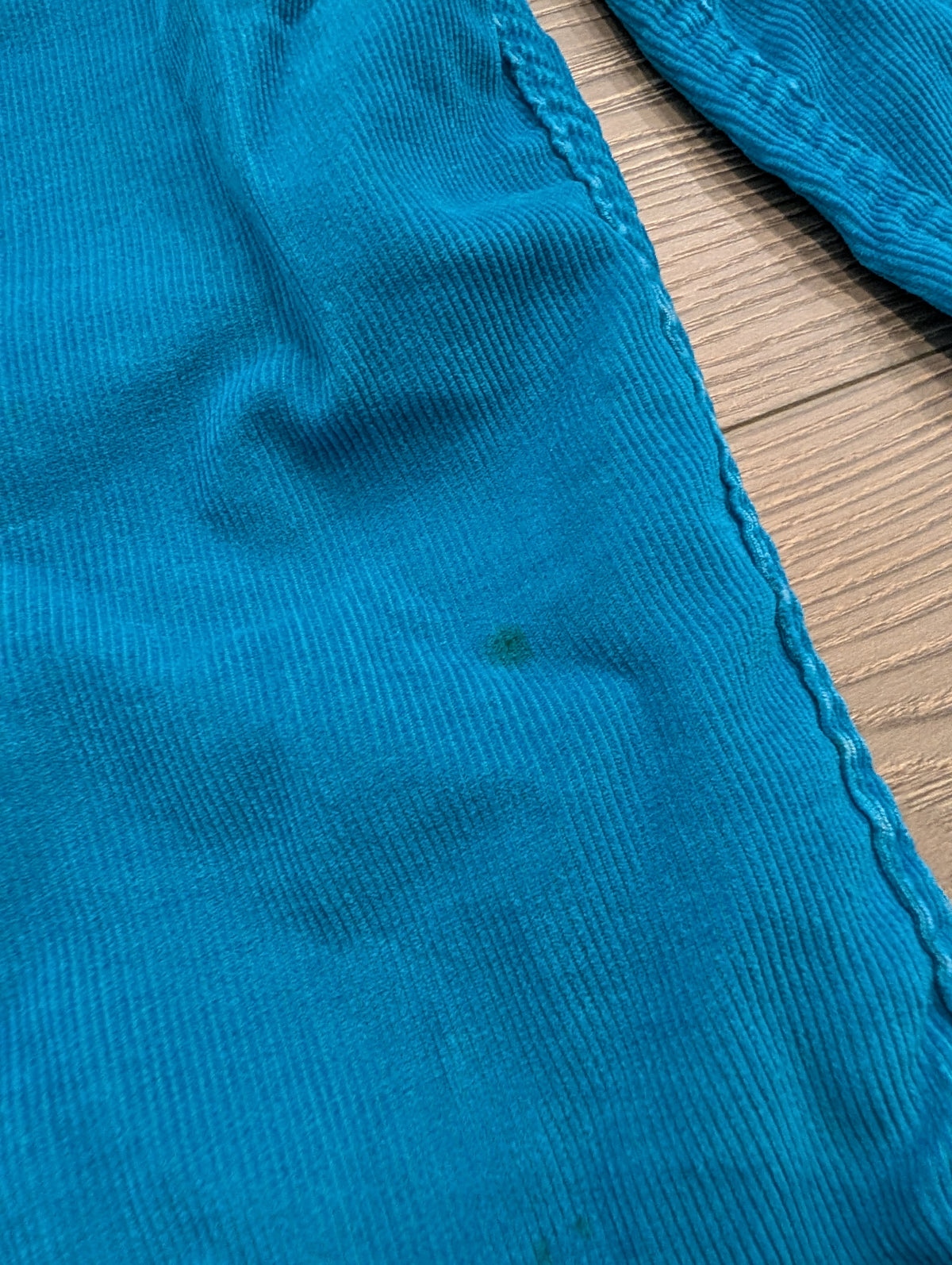 90s Youth Solid Blue Osh Kosh Corduroy Overalls