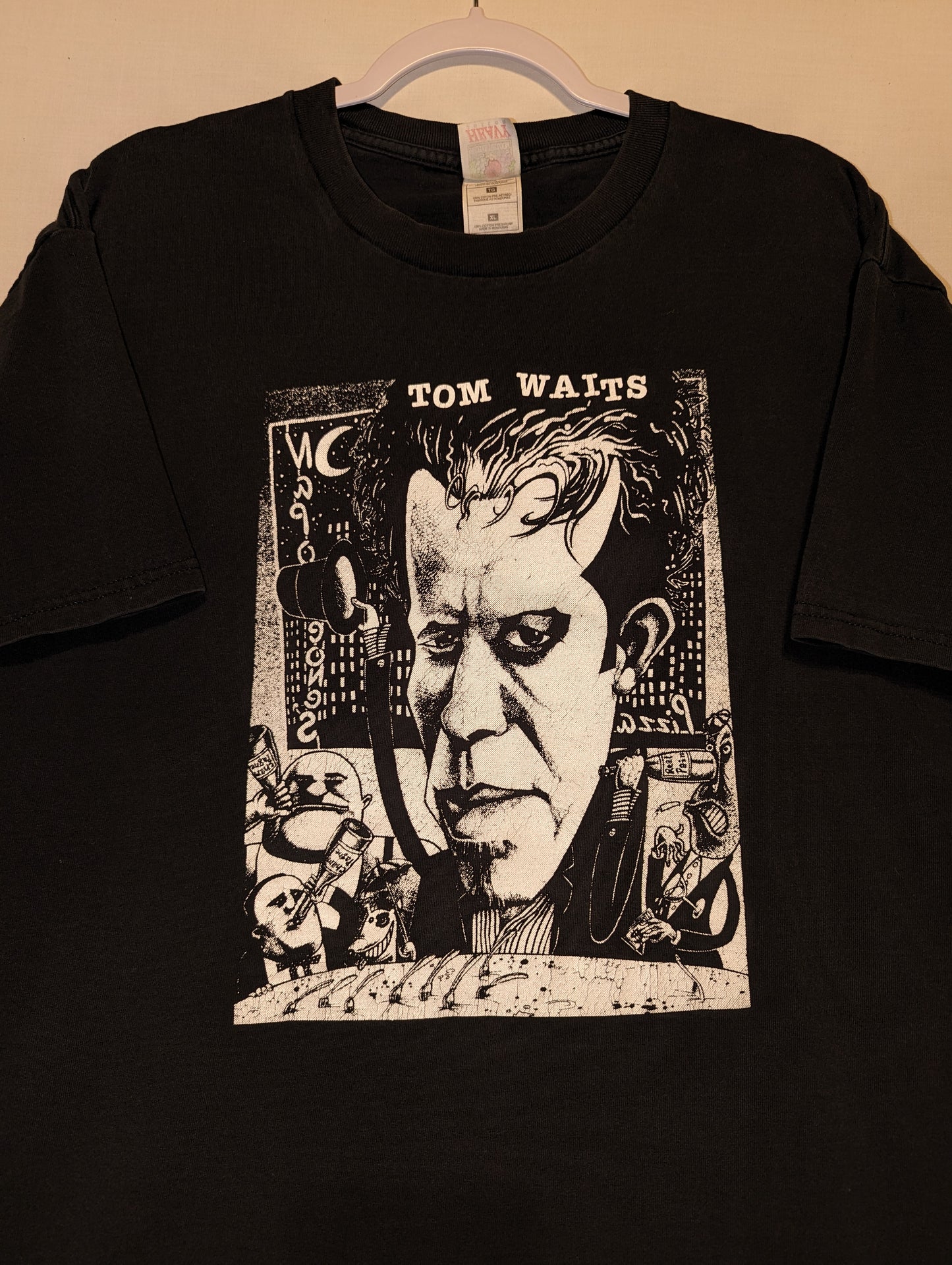 90s Tom Waits Caricature t shirt