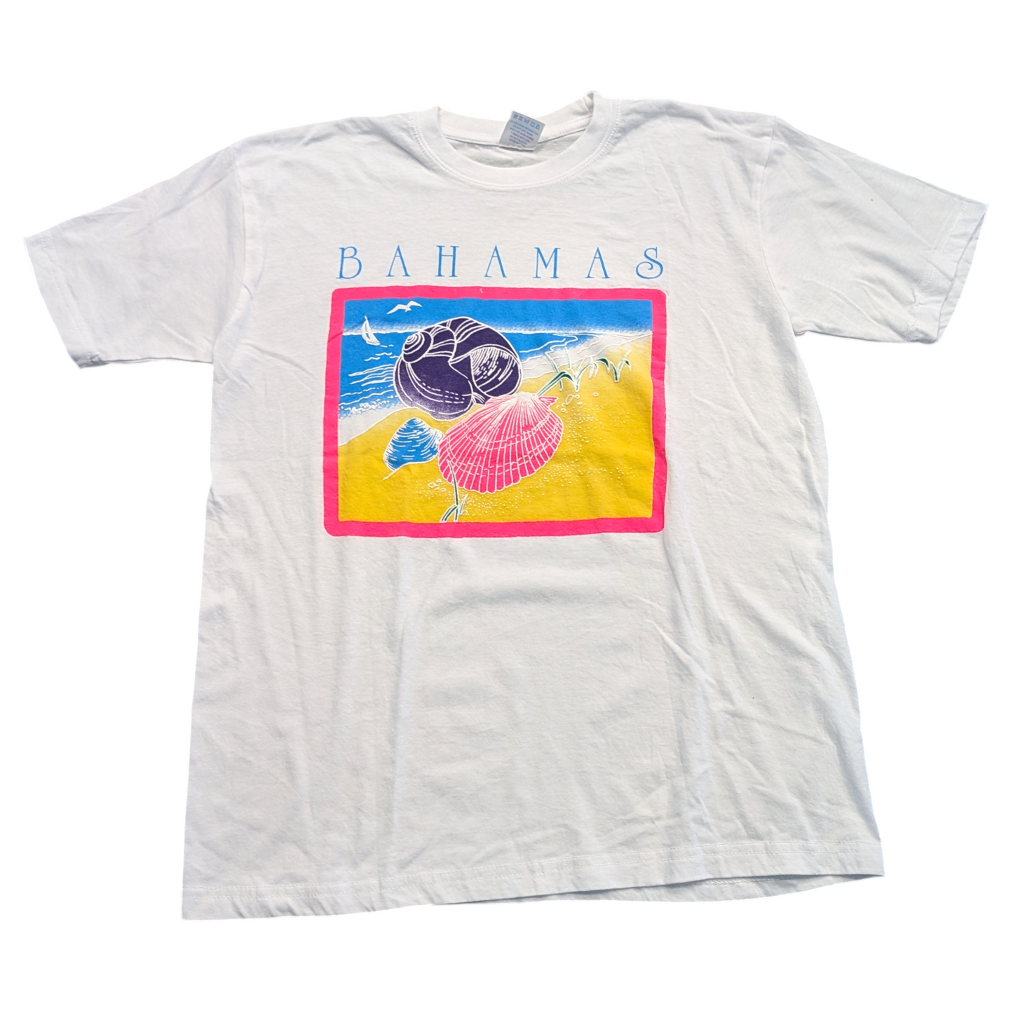 90's Bahamas Sea shell T shirt