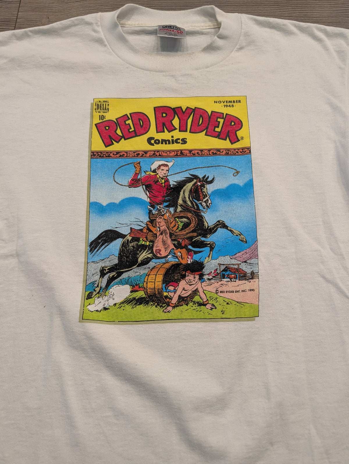 1990 Red Ryder Comics T-shirt