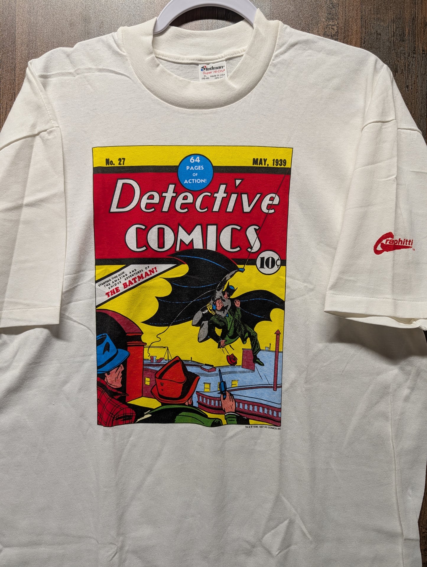 80s Batman Detective Comics T shirt