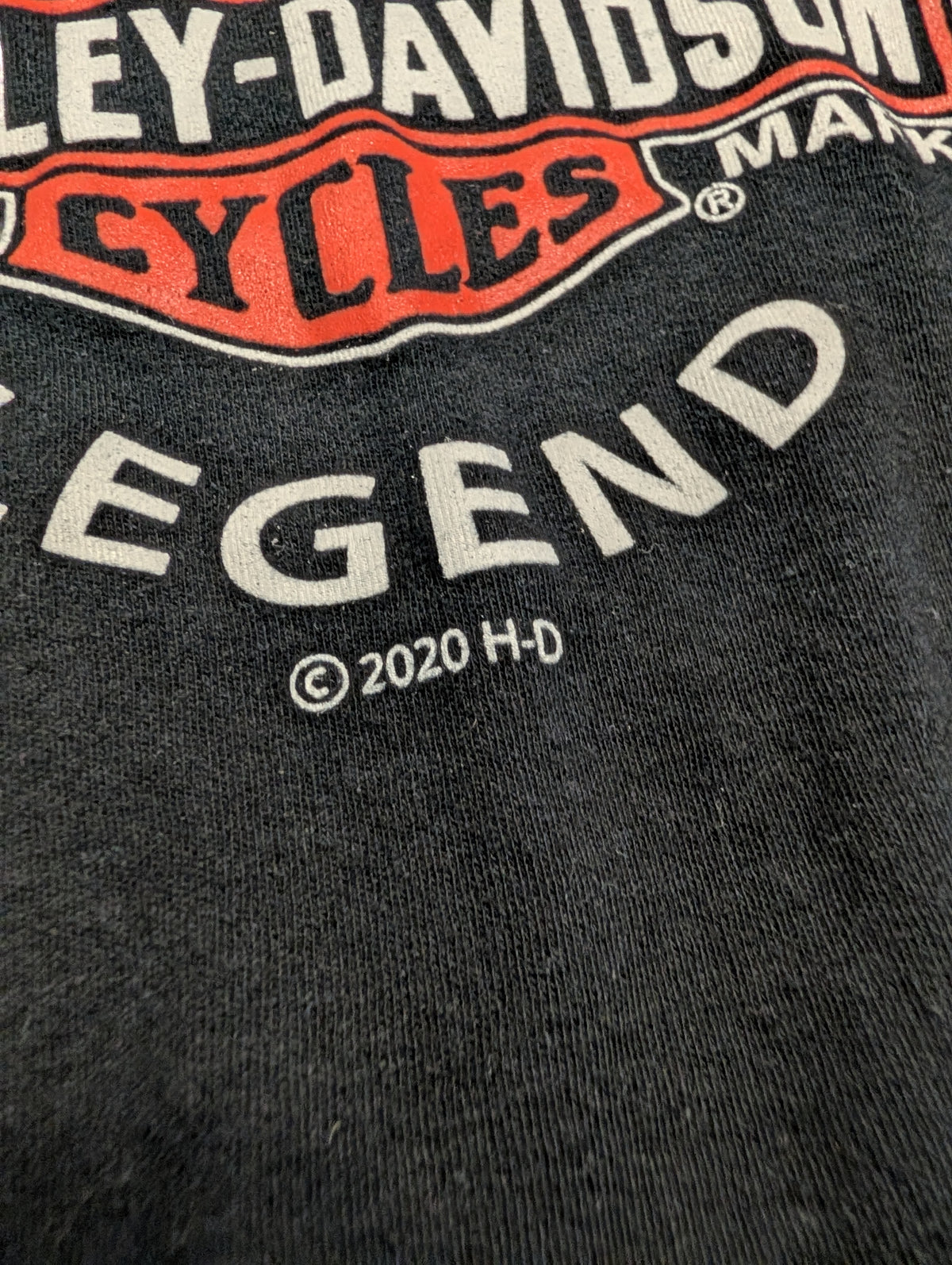 2020 Youth Harley Davidson Longsleeve Footed One Piece