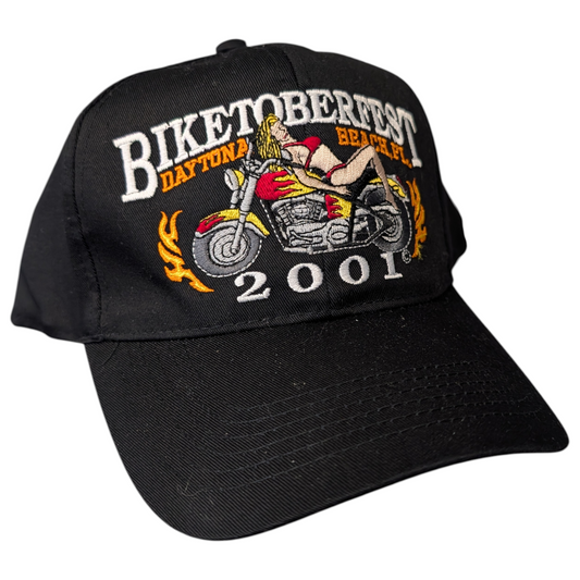 2001 Biketoberfest Daytona Beach Florida snapback hat
