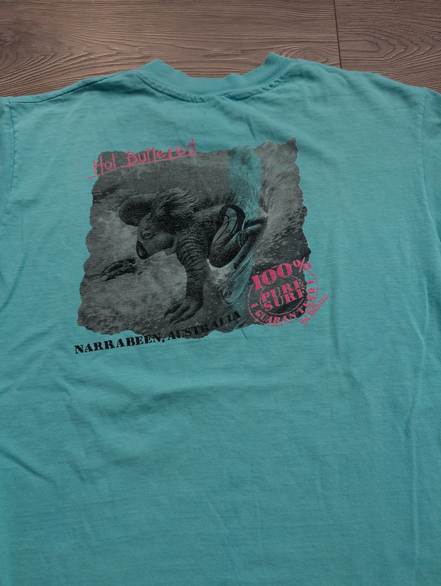 80s Hot Buttered Australia Surf T-shirt