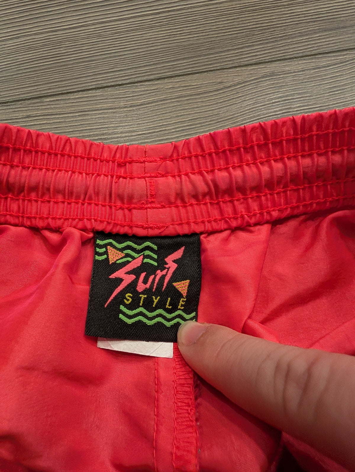 Neon Pink Surf Style Shorts