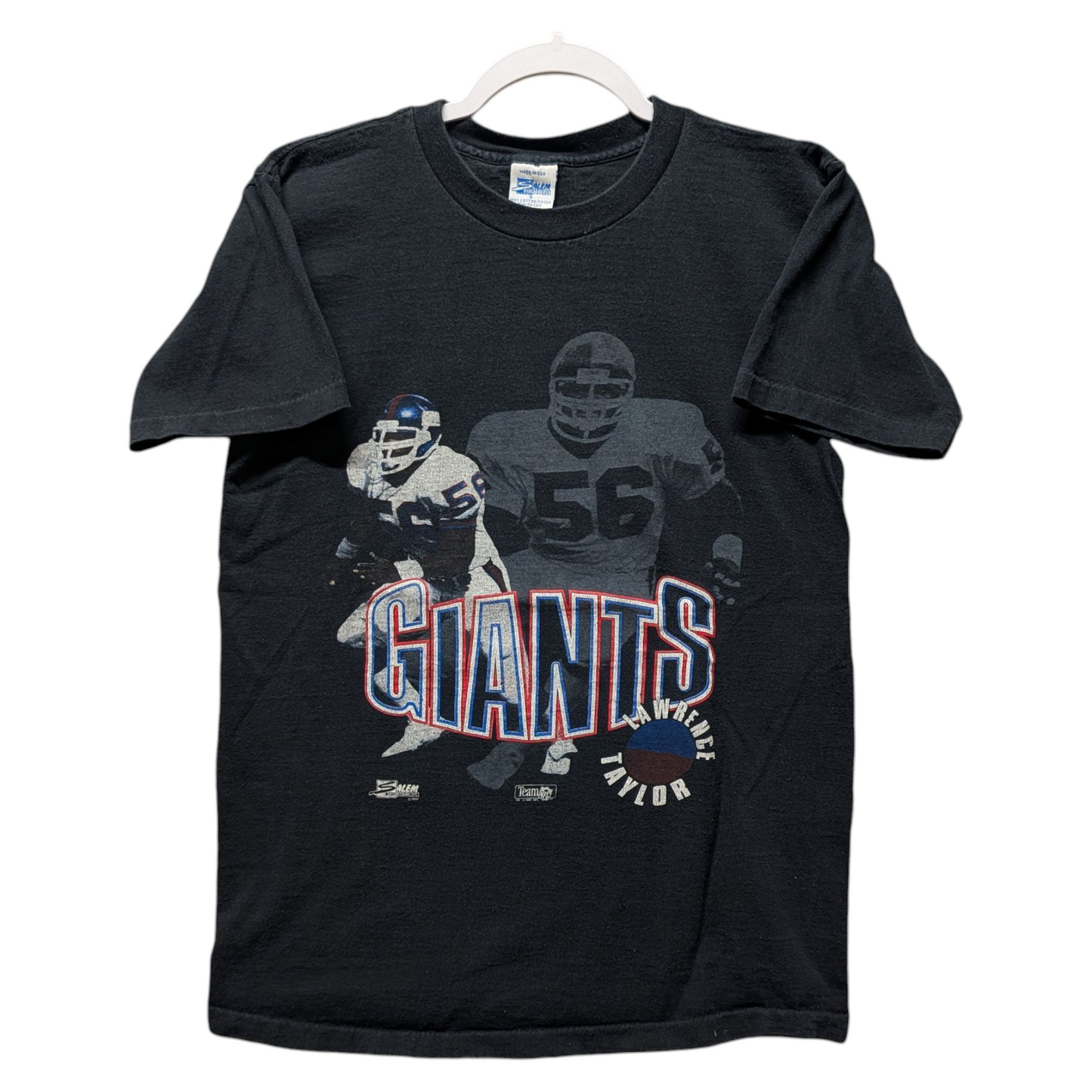 1991 NY Giants Lawrence Taylor Salem Sportswear T shirt