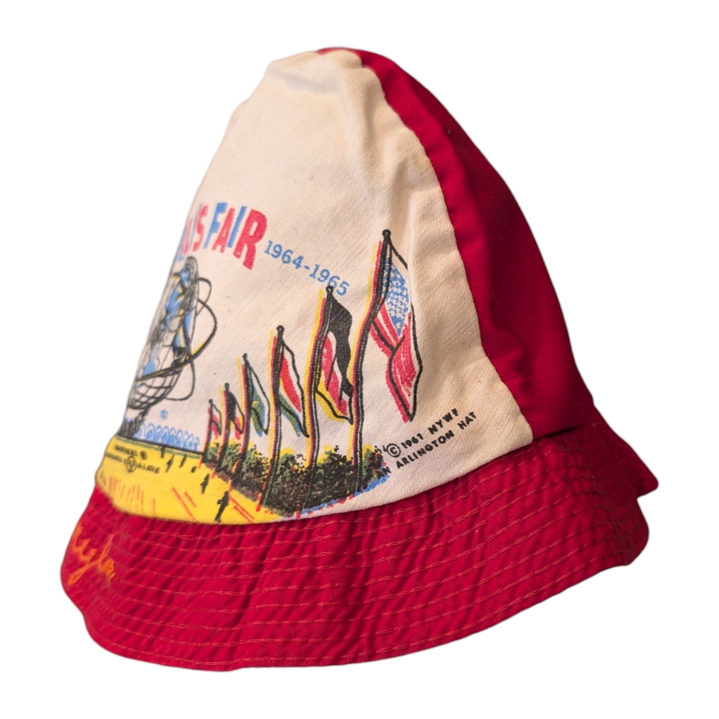 1964-1965 Youth New York World's Fair Bucket Hat