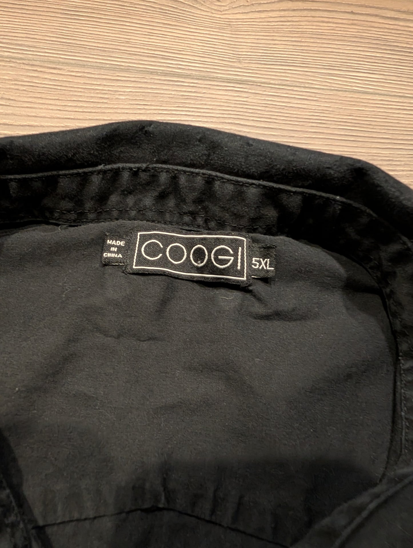 Y2K/Modern Coogi Casual Short Sleeve Button-Up Shirt