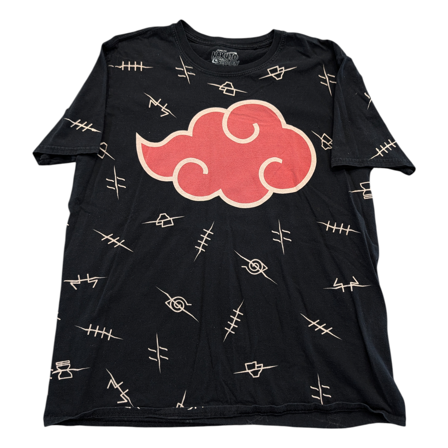 Y2K Naruto Ripple Junction AOP T shirt