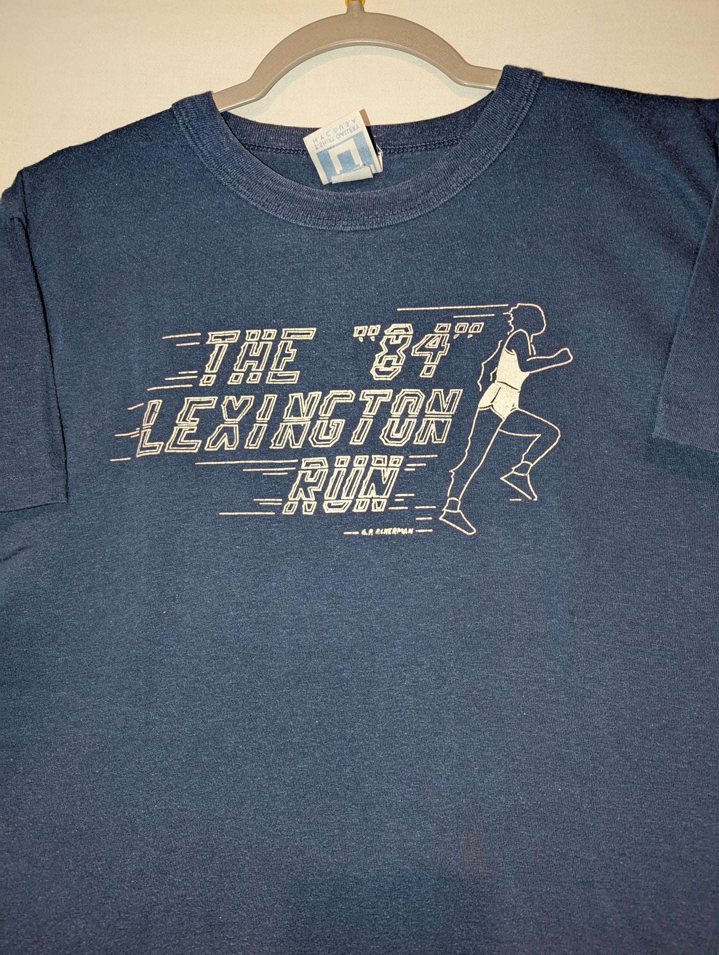 1984 The Lexington Run Marathon t shirt