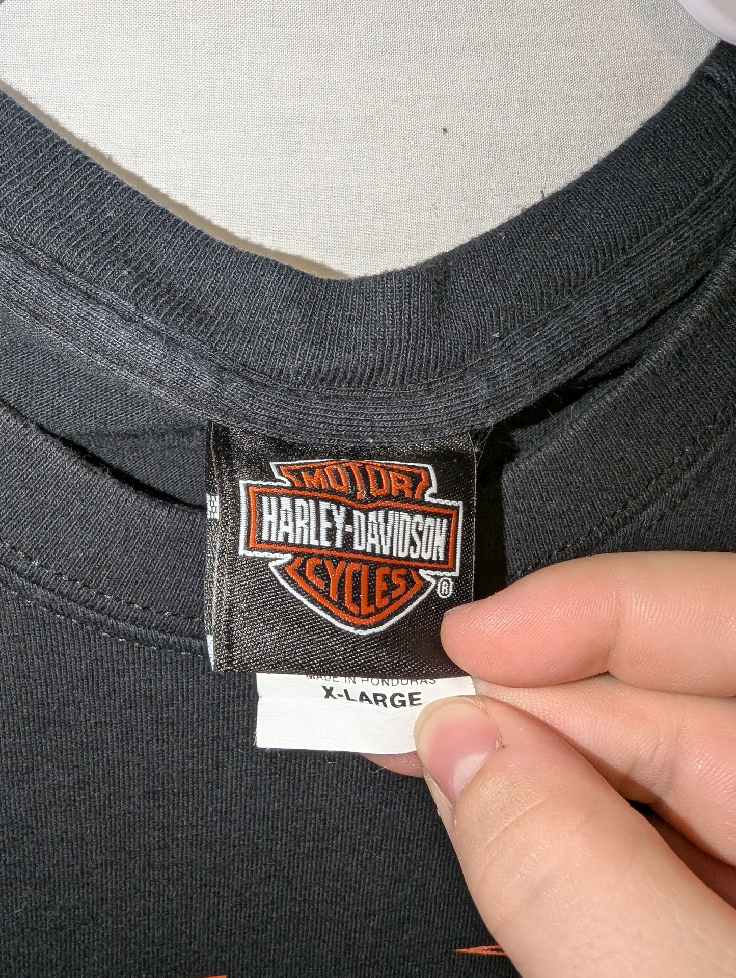 2012 Harley Davidson Flame Pipe Cut off tank top