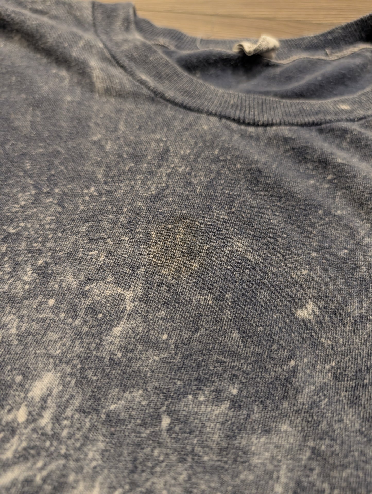 80's Stone Washed Blue Pocket T shirt