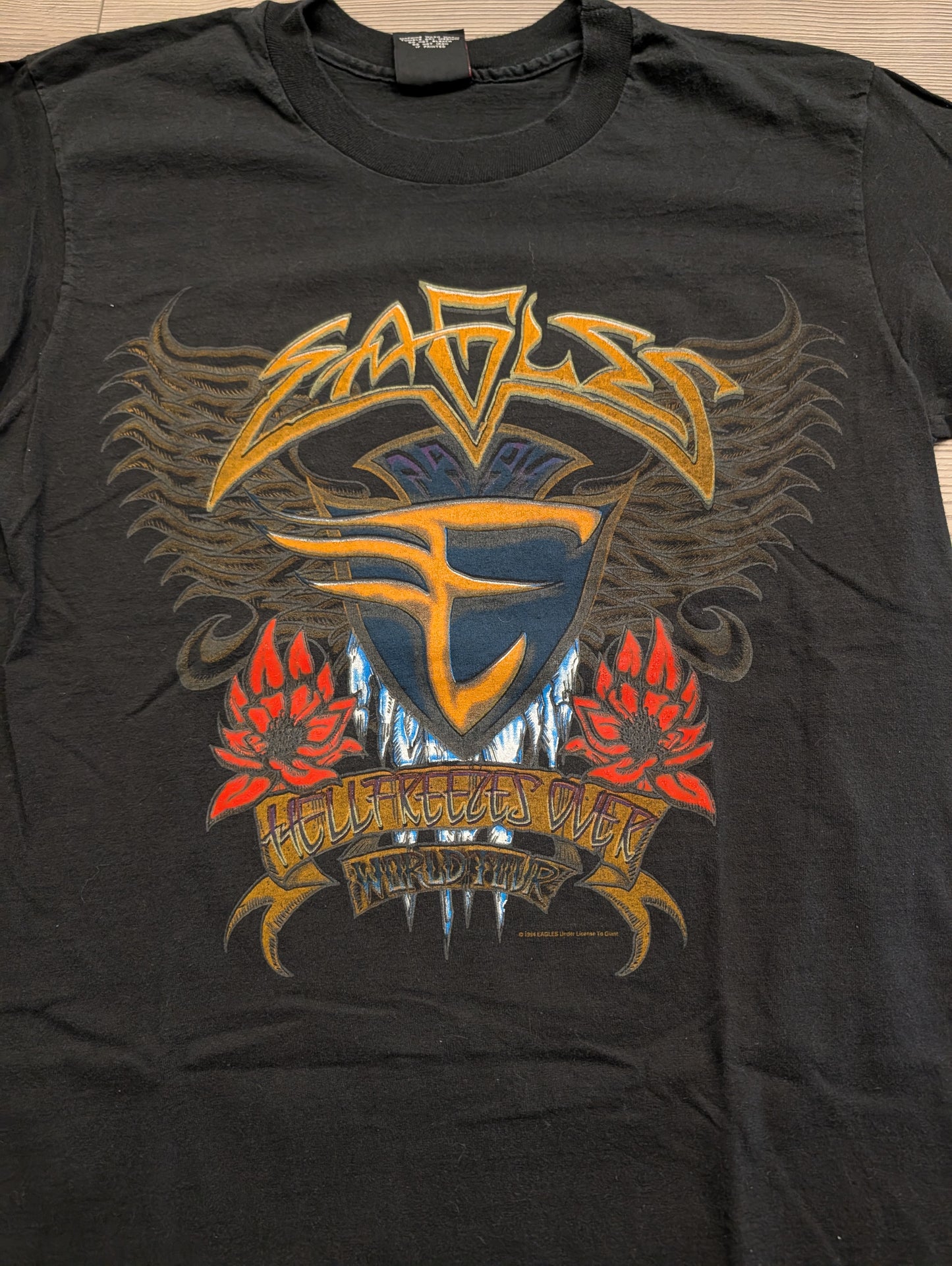1994 Eagles Hell Freezes Over World Tour T Shirt