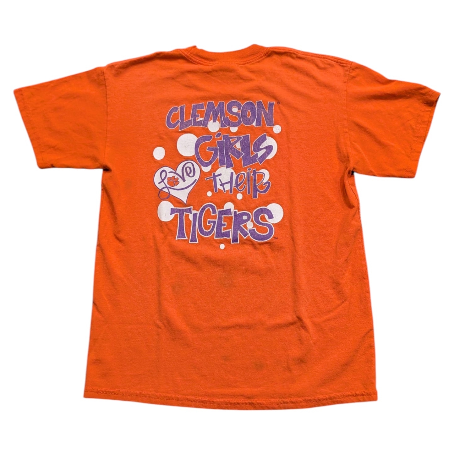 Y2K Youth Clemson Girls Love Their Tigers T-shirt